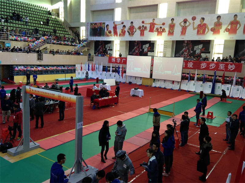 第七届大学生全国结构设计大赛比赛现场